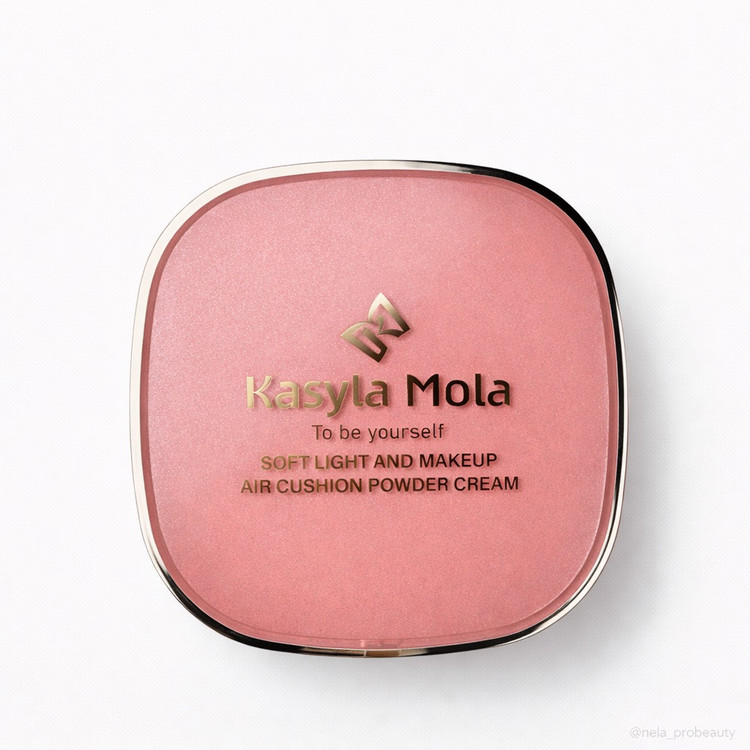 کوشن ایرکاشن Kasyla Mola مدل Soft Light Air Cushion Powder Cream