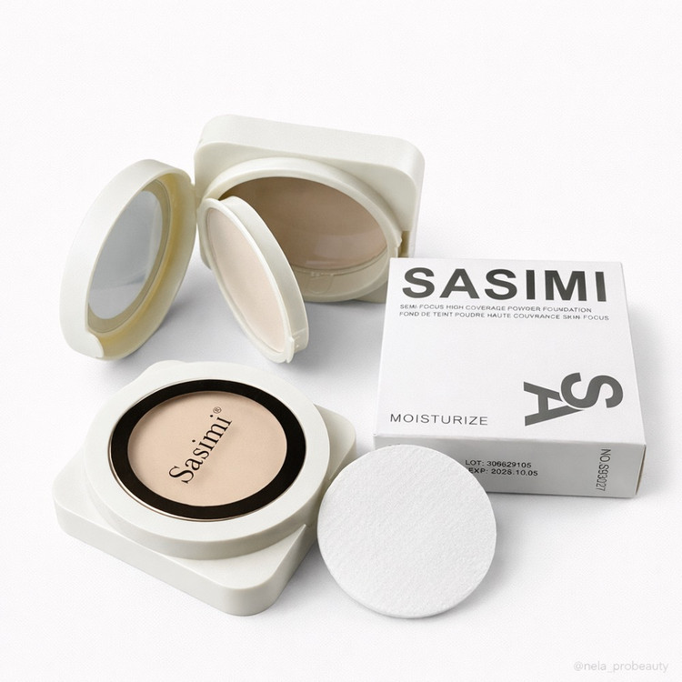 پنکیک فشرده Sasimi Pressed Powder - بافت سبک و مات کننده
