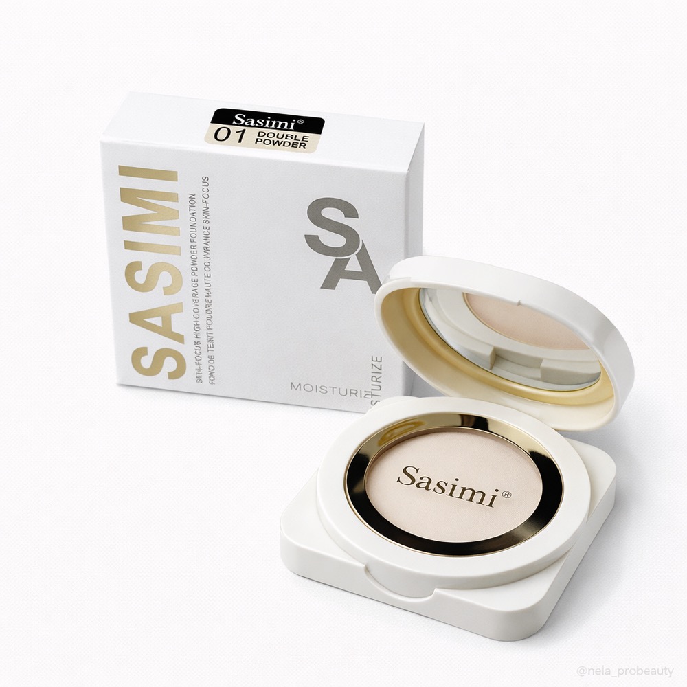 پنکیک فشرده Sasimi Pressed Powder - بافت سبک و مات کننده