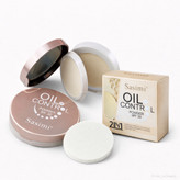 پنکیک 2 کاره کنترل چربی + ضد آفتاب SPF30